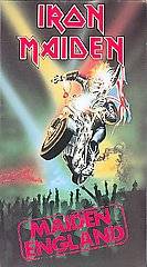 Iron Maiden   Maiden England VHS, 2001, Canadian Import