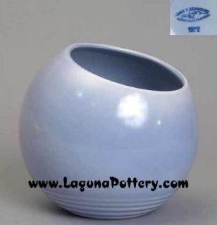 Vernon Kilns Bennison Art Pottery Blue Moon Vase