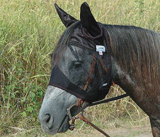   QUIET RIDE FLY MASK ♦ STANDARD WITH EARS ♦ALL SIZES ♦ HORSE TACK