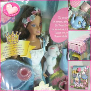 BARBIE Doll Erika Princess Pauper Tea Cups Party