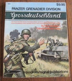SQUADRON SIGNAL~WWII GERMAN PANZER GRENADIER DIVISION GROSSDEUTSCHLAND 