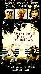 Wrestling Ernest Hemingway VHS, 1994, Spanish Subtitles