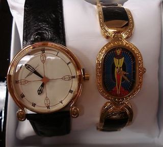ERTE SPECIAL ~ HIS & HERS WATCHES ~ COMPASS STYLE & SALOME LTD.ED 