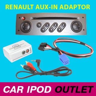 Aux Input Adaptor for Renault Megane, Scenic, Laguna, Espace CTVRNX001