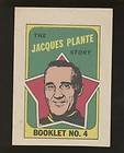 1971 72 Topps 10 Jacques Plante NM A122418