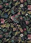 The Blended Collection Print floral on black Fabric by Sharon Yenter 