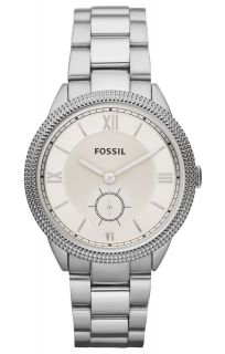 Fossil Watch Lady ES3062 Machine Sydney Silver Boyfriend Style