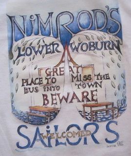 Ministry of Rum Nimrods T Shirt Size Large Grenada West Indies Tee Ed 