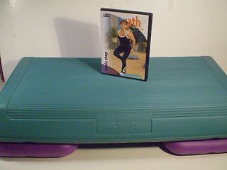 The STEP Home Trainer  Exercise Stepper Aerobic Step With DVD NIB