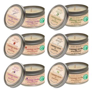 Soy Massage Oil Candle w/ Pheromones by Simply Sensual   choice 6 