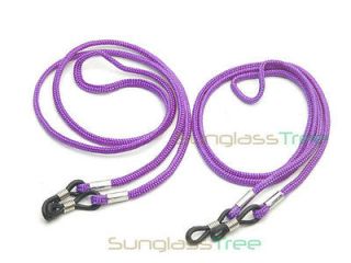 Pack   Purple NECK STRAP,cord,chain,lanyard,holder for Sunglasses 