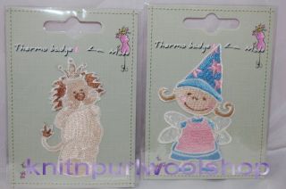Iron on Fabric Motif  Fairytale Characters  Thermo badge by La Mode