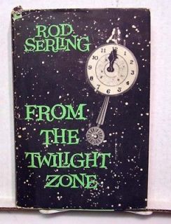 1962 Rod Serling From Twilight Zone TV Reference Book