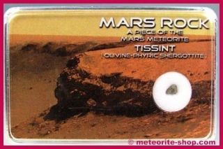   MARTIAN METEORITE~RARE MARS ROCK°WITNESS FALL 2011°TOP RARE PIECE