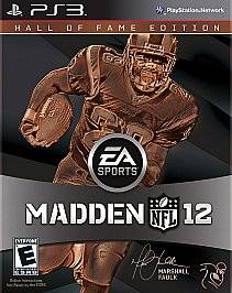 Madden NFL 12 Hall of Fame Edition Sony Playstation 3, 2011