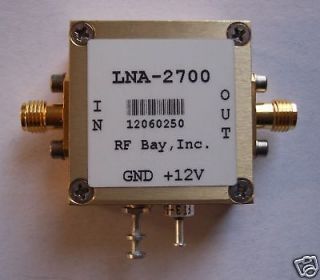2GHz Low Noise Amplifier, LNA 2700, New, SMA