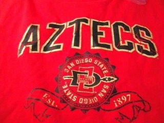 San Diego State Aztecs Ladies t shirt NCAA New w/tags licensed made by 