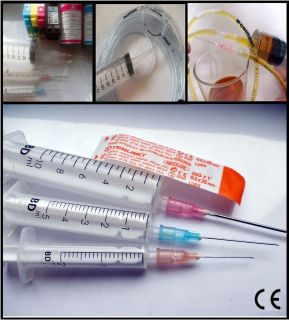   Medical Hypodermic sterile Syringes with Needles Tube Ink Cartridges