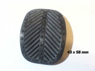 NOS Fiat Pedal Rubber 500 600 124 128 131 coupe Spider