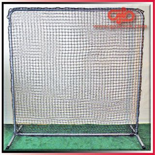 Square Screen Safety Net Fielder Protection Screen, Complete 3mm 