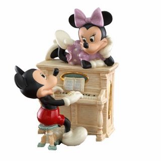 Lenox Mickeys Musical Melody Piano Disney Figurine *New in Box*