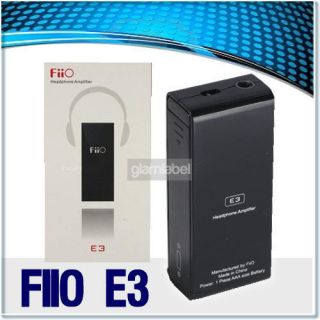 FIIO E3 HEADPHONE AMPLIFIER AMP 3.5mm EARPHONE  MP4