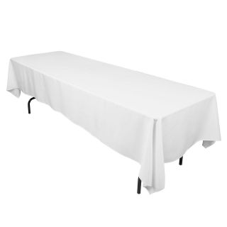 60 x 126 in. Polyester Tablecloth For Wedding Kitchen or Reception