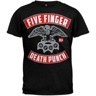FIVE FINGER DEATH PUNCH BRASS KNUCKLES T SHIRT EXTRA EXTRA LARGE