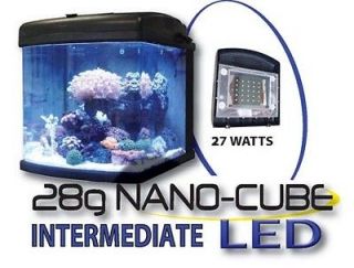 JBJ Saltwater Aquarium Fish Tank 28Gal Intermediate * ALL LED * * NEW 