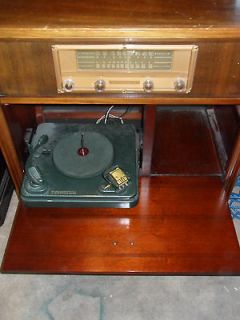 1950 vintage Philco Console Radio Stereo 50 1721 record player