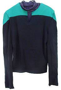 LG Star Trek Voyager Deluxe Uniform Shirt/Costume ​Teal
