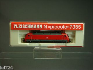 FLEISCHMANN N SCALE 7355 DB 101 005 7 ELECTRIC LOCOMOTIVE