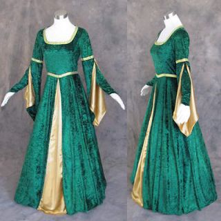 Medieval Renaissance Gown Dress Costume LOTR Wedding 3X