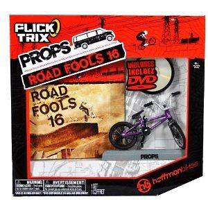 Flick Trix Props Road Fools 16 Hoffman Bikes W/DVD  