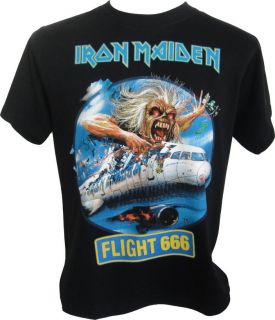 Iron Maiden Flight 666 T Shirt RRP £19.99