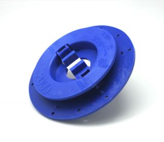 PAD HOLDER, 2 PIECE ASSEMBLY, BLUE, FOR FLOOR SCRUBBERS