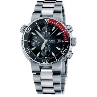 Oris Watches TT1 Divers Chronograph with Helium Valve 67475427054MB 