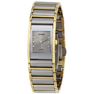 Rado Womens RADO R20795702 Integral Silver Dial Watch Watches 