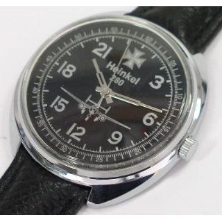 Mechanical watch 24 hr (#0407) German WWII Heinkel 280 