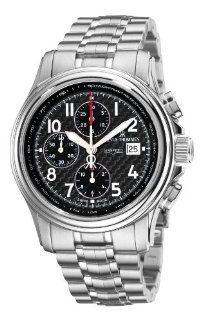 Revue Thommen Mens 16041.6137 Airspeed Carbon Chronograph Automatic 
