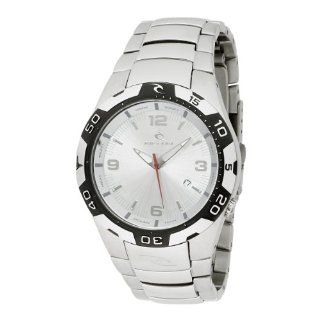 Rip Curl Mens A2195 SIL Boost Stainless Steel Silver Watch Watches 