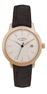Rotary LS02489 06 Ladies Kensington Rose Gold Plated Watch Watches 