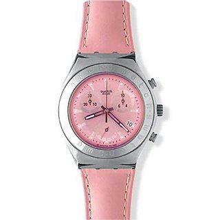 Swatch Womens YMS401 Ciclamino Rose Watch Watches 