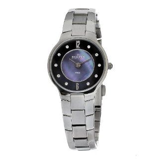  Skagen Denmark Link Crystal Accent Bracelet Watch Watches 