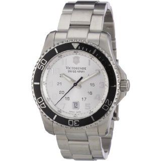   Maverick GS Stainless Steel Silver Dial Watch Watches 