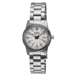   Field White Dial Steel Bracelet Military Watch Watches 