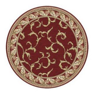Concord Mantra Scroll Red Rug Round 53