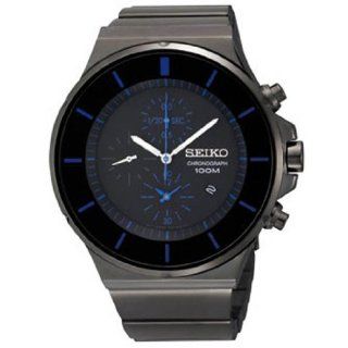 Seiko Chronograph Black Dial Mens Watch SNDD59 Watches 
