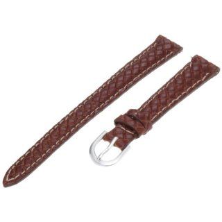 Timex Womens Q7B879 Woven Leather Calfskin 12mm Brown Replacement 