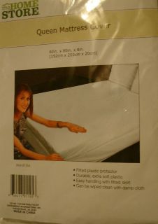 plastic mattress covers in Mattress Pads & Feather Beds